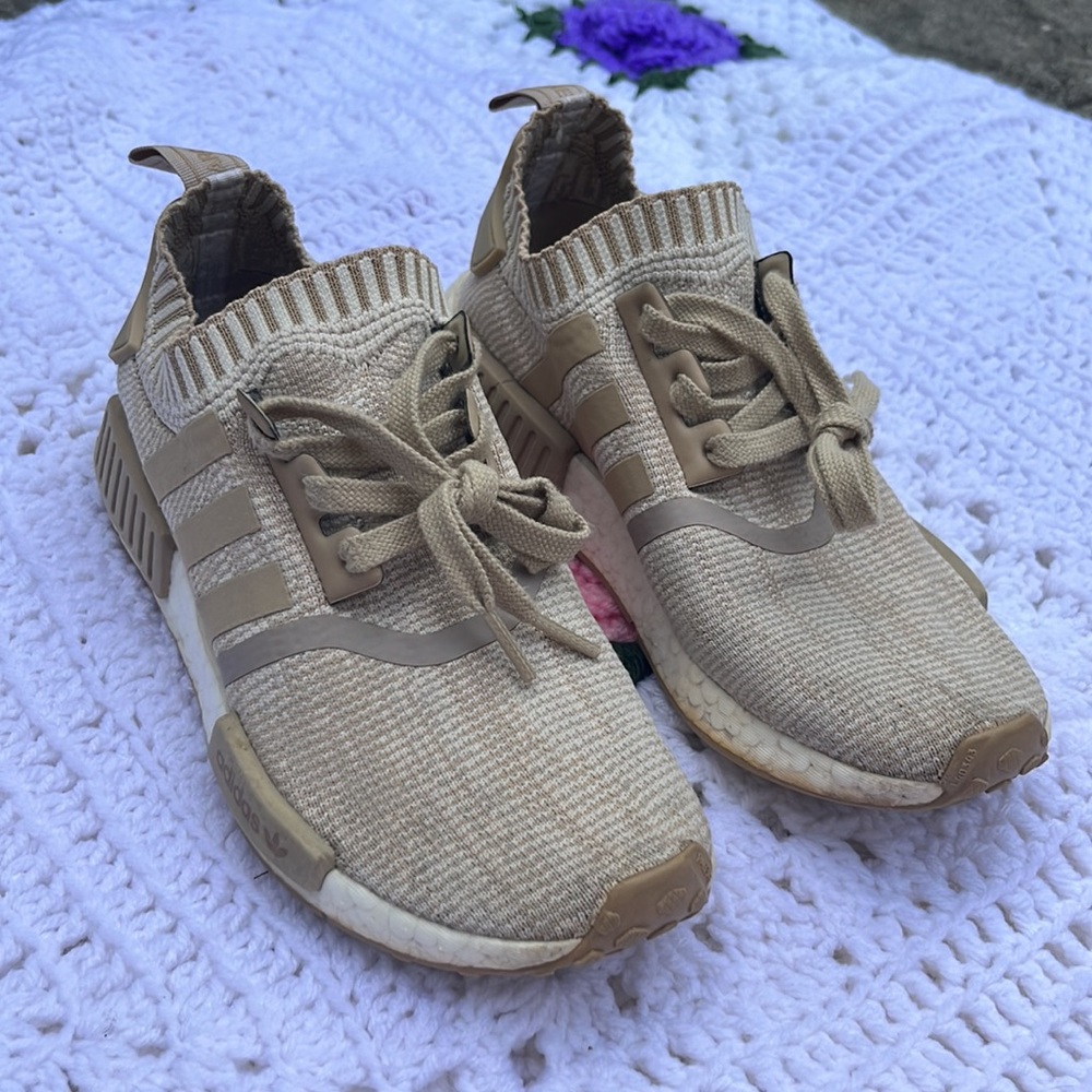 Gently Worn Cream Adidas Boost